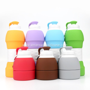 Portable Telescopic creative silicone folding kettle